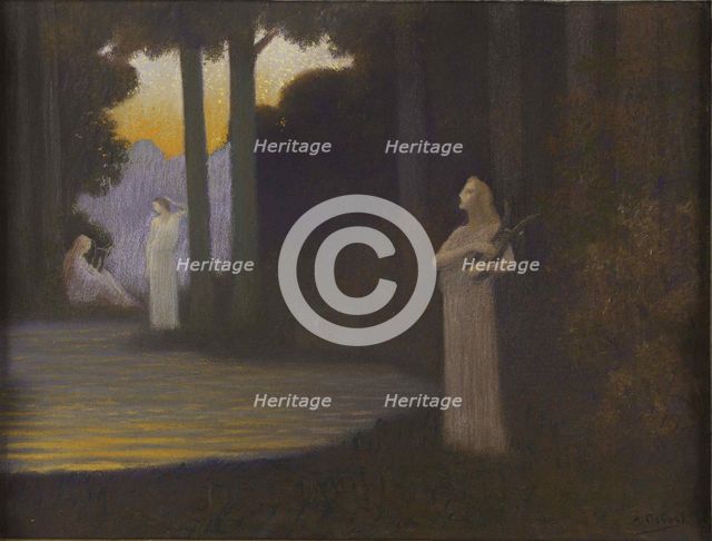 Le lyrisme de la forêt (Lyricism of the Forest), 1910.