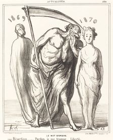 Le Mot d'Ordre, 1869. Creator: Honore Daumier
