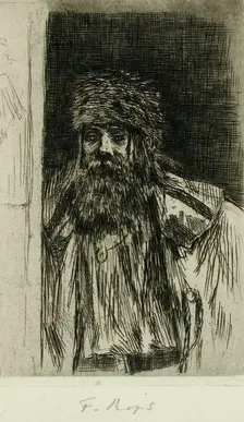 Le Moujick, 1874. Creator: Félicien Rops
