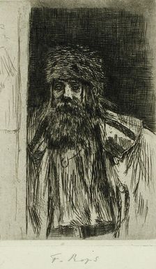Le Moujick, 1874. Creator: Félicien Rops