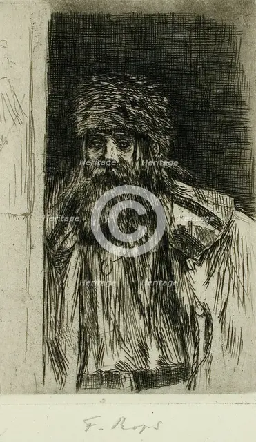 Le Moujick, 1874. Creator: Félicien Rops.