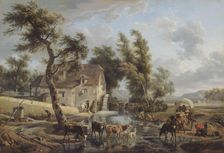 Le moulin, between 1772 and 1829. Creator: Jean-Louis Demarne