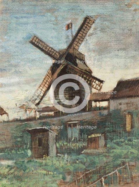 Le Moulin de Blute-fin, 1886.