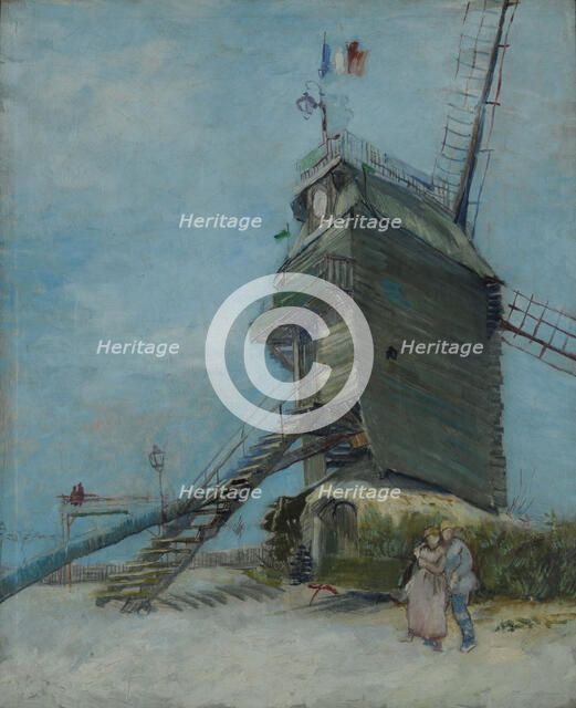 Le Moulin de la Galette, 1886. Artist: Gogh, Vincent, van (1853-1890)
