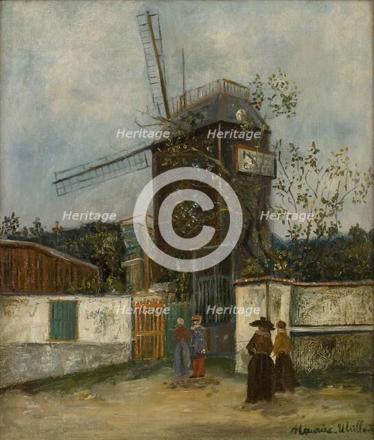 Le Moulin de La Galette, c. 1912. Creator: Maurice Utrillo.