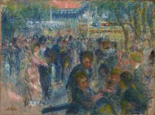 Le Moulin de la Galette (Study), 1875