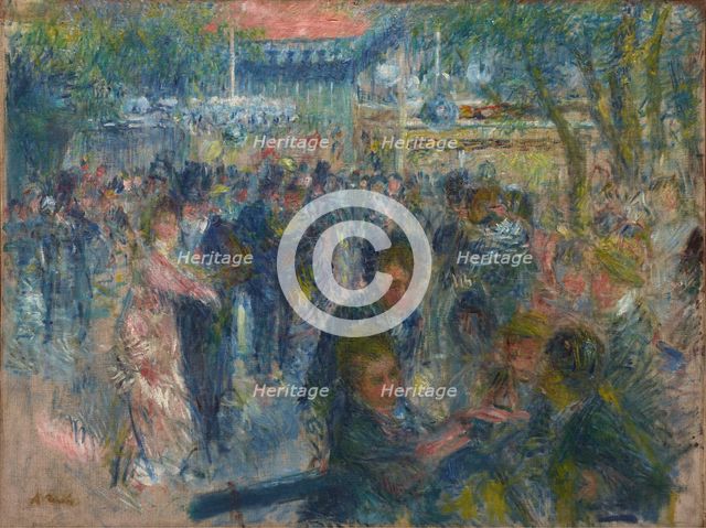 Le Moulin de la Galette (Study), 1875.