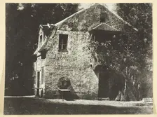 Le Moulin: Paul Restauranteur, 1842/50, printed 1965. Creator: Hippolyte Bayard