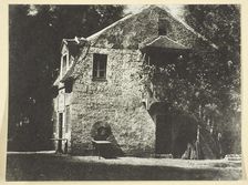 Le Moulin: Paul Restauranteur, 1842/50, printed 1965. Creator: Hippolyte Bayard