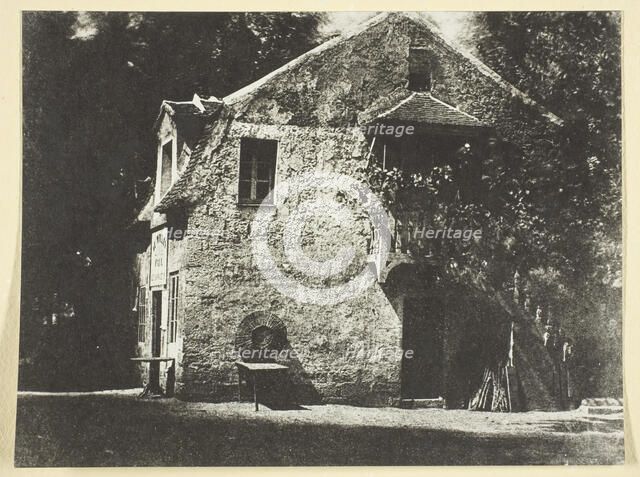 Le Moulin: Paul Restauranteur, 1842/50, printed 1965. Creator: Hippolyte Bayard.