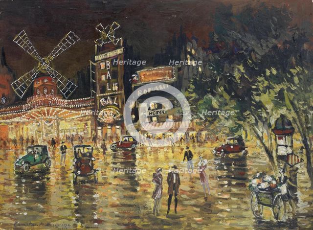 Le Moulin Rouge, .