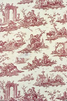 Le Mouton Chéri (Furnishing Fabric), Nantes, c. 1785. Creator: Petitpierre Frères & Cie