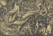 Le monstre de la guerre. Creator: Bakst, Léon (1866-1924)
