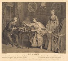 Le matin, 1741. Creator: Nicolas de Larmessin