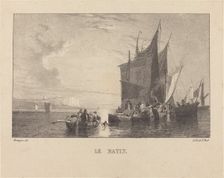Le matin, 1824. Creator: Richard Parkes Bonington