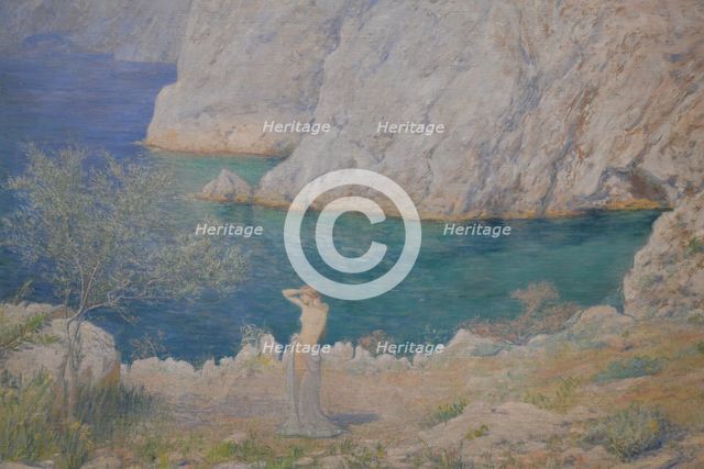 Le Matin (Calanque de Porquerolles), 1894. Creator: Auburtin, Jean Francis (1866-1930).