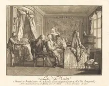 Le matin. Creators: Joseph de Longueil, Charles Eisen