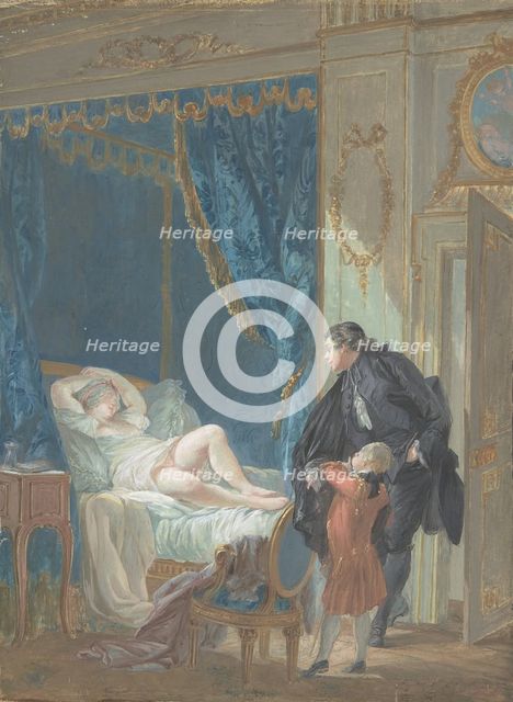 Le Matin (Morning), . Creator: Pierre Antoine Baudouin.