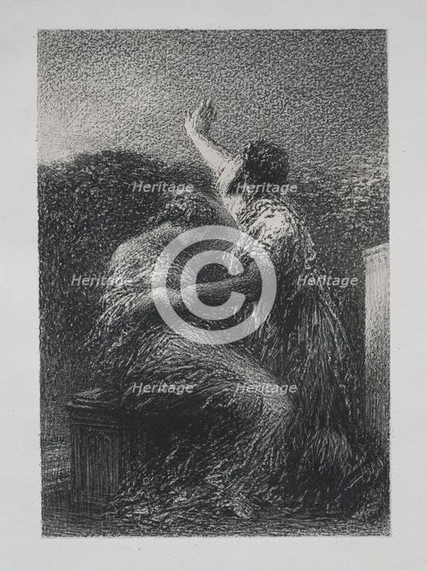 Le mage Baltajar et Fatime, 1891. Creator: Henri Fantin-Latour (French, 1836-1904).