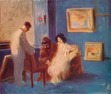 Le Marchand de Tableaux c1927. Artist: Jean Louis Forain