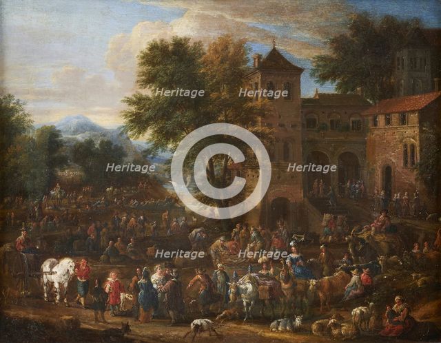 Le marché, between 1670 and 1700. Creator: Mathys Schoevaerdts.