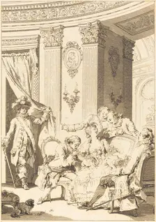 Le mari confesseur. Creator: Jean Baptiste Tilliard