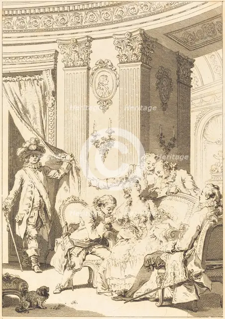 Le mari confesseur. Creator: Jean Baptiste Tilliard.