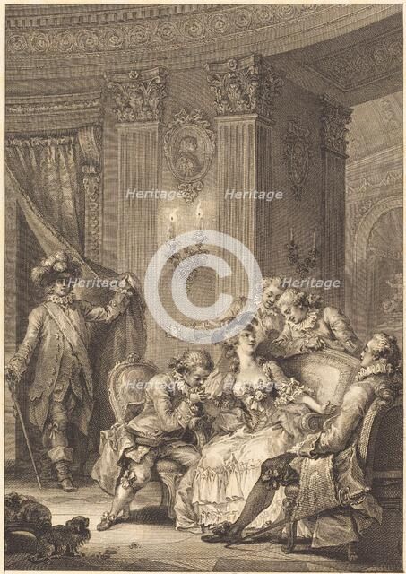 Le mari confesseur. Creator: Jean Baptiste Tilliard.