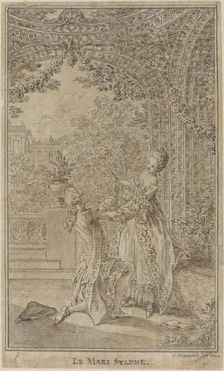 Le Mari sylphe, 1765. Creator: Hubert Francois Gravelot