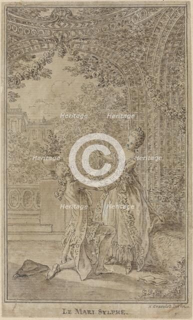 Le Mari sylphe, 1765. Creator: Hubert Francois Gravelot.
