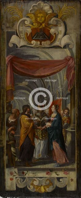 Le Mariage de la Vierge, between 1632 and 1634. Creator: Jean de Saint-Igny.