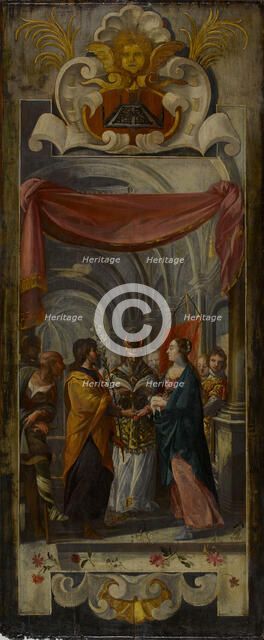 Le Mariage de la Vierge, between 1632 and 1634. Creator: Jean de Saint-Igny.