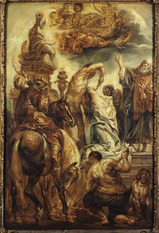 Le Martyre de Sainte Apolline, after 1628. Creator: Jacob Jordaens