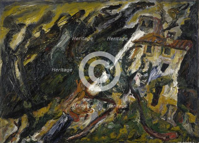 Le Mas Passe-Temps, Céret, 1920-1921. Creator: Soutine, Chaim (1893-1943).