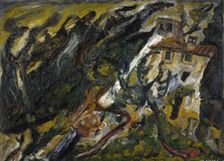 Le Mas Passe-Temps, Céret, 1920-1921. Creator: Soutine, Chaim (1893-1943)