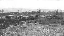 Le Massacre des Choses; Ces decombres informes, ou des ambulances britanniques..., 1916 (1924) Creator: Unknown