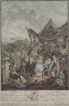 Le Menuet de la Mariée, 1786. Creator: Philibert Louis Debucourt (French, 1755-1832)