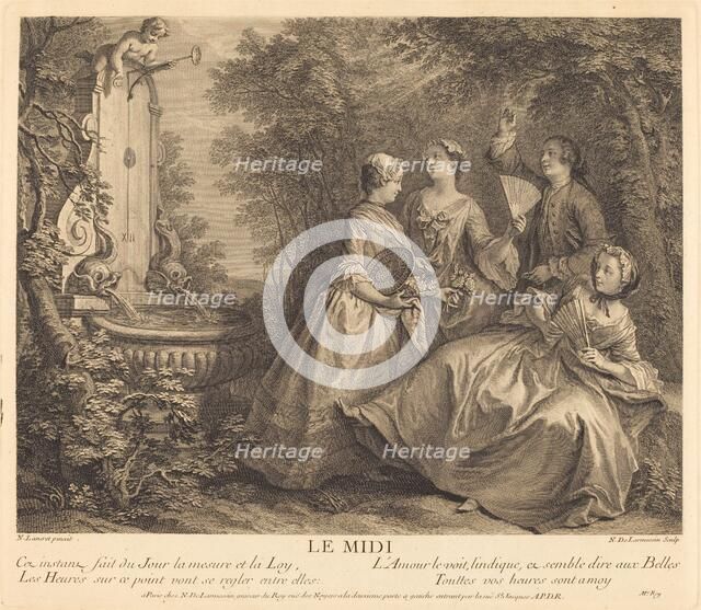 Le midi, 1741. Creator: Nicolas de Larmessin.