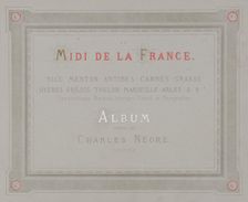 Le Midi de la France, 1850s-60s. Creator: Charles Nègre