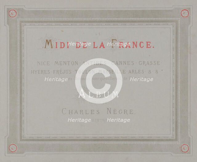 Le Midi de la France, 1850s-60s. Creator: Charles Nègre.