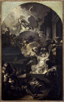 Le Miracle des Ardents, c1767. Creator: Gabriel François Doyen