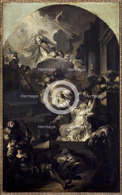 Le Miracle des Ardents, c1767. Creator: Gabriel François Doyen.