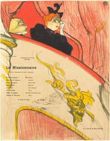 Le Missionnaire, 1894. Creator: Henri de Toulouse-Lautrec