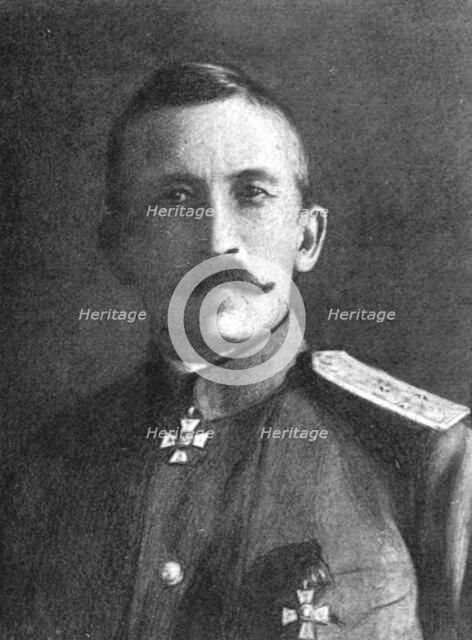 ' Le Nouveau Regime; Le general Kornilof, nommé par le gouvernement provisoire au..., 1917. Creator: Unknown.