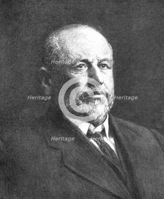 ' Le Nouveau Regime; M.Michel Rodzianko, president de la Douma, qui presida d'abord..., 1917. Creator: Unknown.