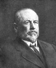 Le Nouveau Regime; M.Michel Rodzianko, president de la Douma, qui presida d'abord..., 1917. Creator: Unknown