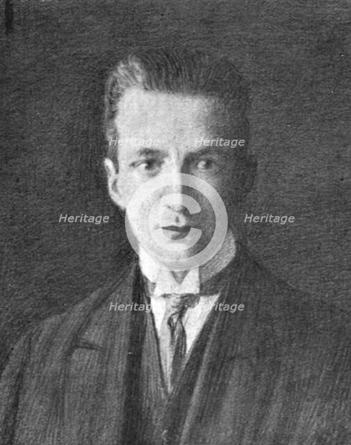 ' Le Nouveau Regime; M.Alexandre Kerenski, chef du parti travailliste, ministre de la Justice',1917. Creator: Unknown.