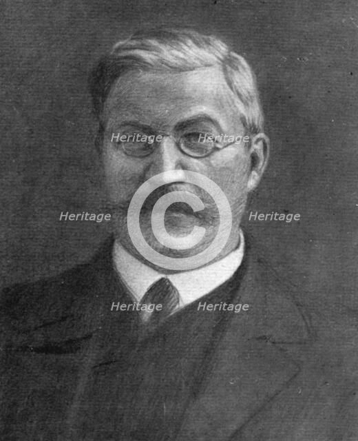 ' Le Nouveau Regime; M.Paul Milioukof, chef des Cadets, ministre des Affaires etrangeres', 1917. Creator: Unknown.