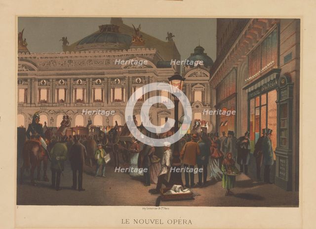 Le nouvel opéra. Creator: Unknown artist.
