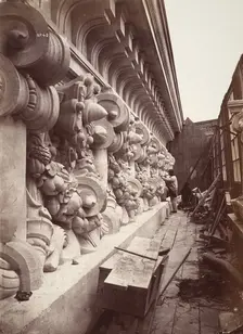 Le Nouvel Opéra de Paris (Sculpture Ornementale), 1865-72. Creator: Louis-Emile Durandelle